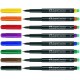 Faber-Castell 152304 marcador permanente Negro, Azul, Verde, Rojo 4 pieza(s)